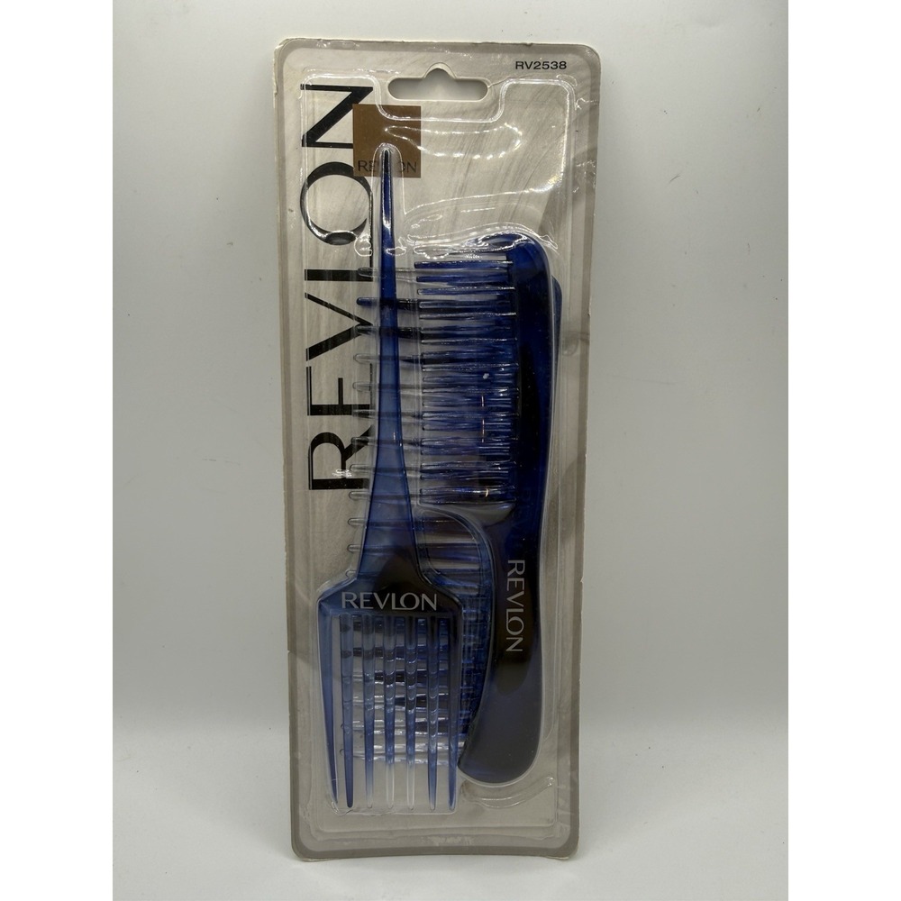 Revlon RV2538 Combo Pack (Volume, Detangler & Long Tail Lift) Blue